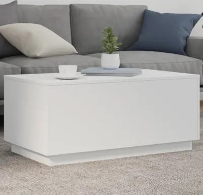 Immagine prodotto di Maison Exclusive - Tavolino con luci LED Bianco 90x50x40 cm