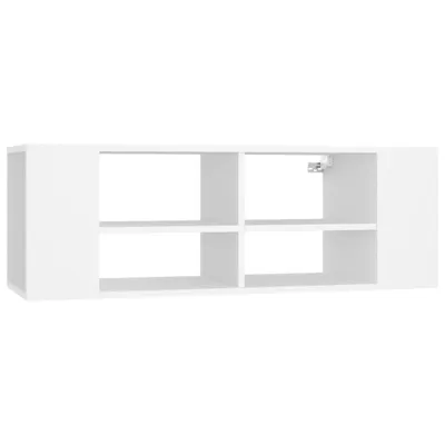 Obrázek produktu pro vidaXL TV nástěnná skříňka bílá 102x35x35 cm Dřevěný materiál