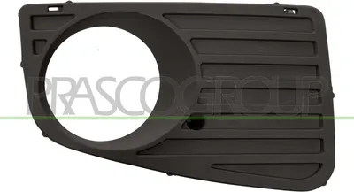 Produktbild von PRASCO Lüftungsgitter Grill Stoßfänger für VW CRAFTER 30-50 Kasten (2E) mit Loch/Löchern für Nebellampen Schwarz