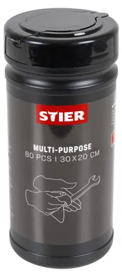 Produktbild von STIER Industrielle Mehrzweck-Reinigungstücher, 80 Stück