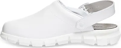 Produktbild von Abeba (37310) Clog ESD-Berufsschuhe Dynamic OB mit Aufdruck weiß 38