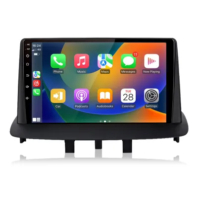Image de Autoradio Android 15 pouces avec CarPlay et Android Auto pour Renault Mégane 3 (2008-2016) : GPS, WIFI, BT, FM, SWC, RDS, DSP, 2DIN, USB, processeur quadricœur, DAB+