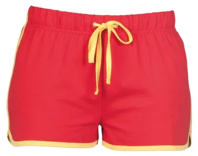 Produktbild von SF Women - Shorts für Damen LT4578 (L) (Rot/Gelb)
