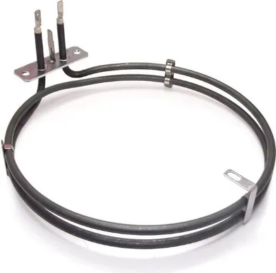 Produktbild von Backofen-Heißluft-Heizelement 2400W passend für AEG, Electrolux 125021412600, Juno, Whirlpool 481225928106