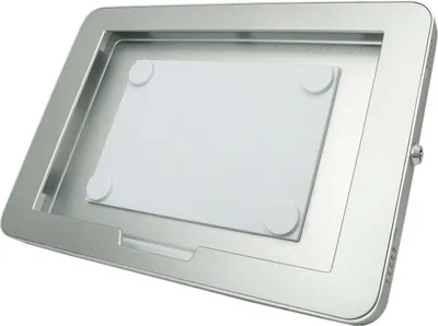 Produktbild von SYSTEM-S Wand Halterung abschließbar 360° für Microsoft Surface Pro 7 Pro 3 Pro 4 12.3 in Grau