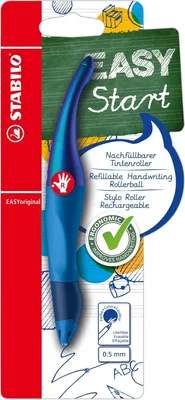Produktbild von Tintenroller Easyoriginal Rechtshänder Holograph Edition blau Packung mit 5 Stück