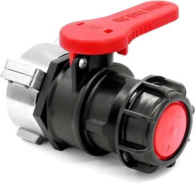 Produktbild von IBC-Adapter S75x6 Kugelhahn IBC Auslaufhahn IBC Tank Zubehör