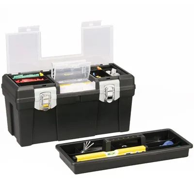 Produktbild von Allit Werkzeugkoffer McPlus Promo S 20 schwarz PP 22 l ohne Inhalt