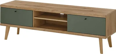 Produktbild von Großes Lowboard Alva - Evoke Eiche / Salbei