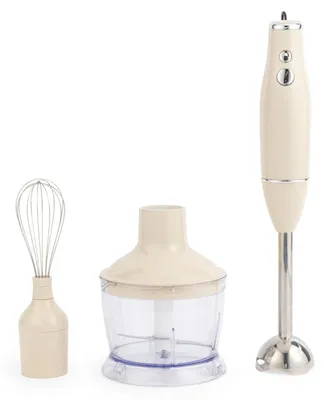 Produktbild von Salter Retro Stabmixer-Set 3-in-1, 600 W, 2 Stufen