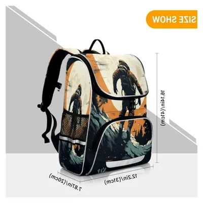 Produktbild von Cartoon Kunst Astronaut Rucksack, große Büchertasche für Schüler