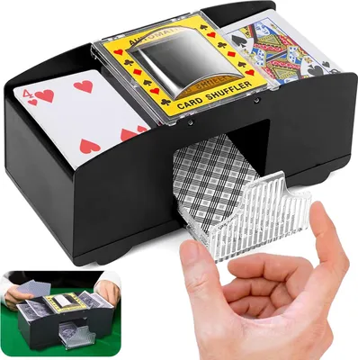 Produktbild von Kartenschüttler - Kartenmischer - Card Shuffler - Spielkarten Mischen