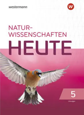 Obrázek produktu pro Naturwissenschaft heute 5. Lösungen. Für Rheinland-Pfalz