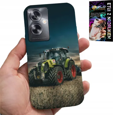 Zdjęcie produktu dla Etui Do Oppo A79 5G - Traktor Ciągnik Rolniczy Plecki, Wzory