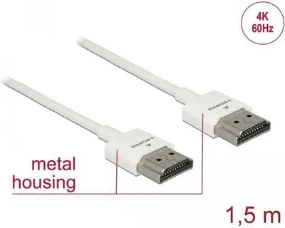 Imagen del producto de Cable HDMI de alta velocidad con Ethernet - Cable HDMI con Ethernet - HDMI (macho)