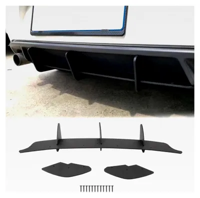 Produktbild von Heckstoßstange Diffusor aus ABS für Golf 6 GTI 2010-2013