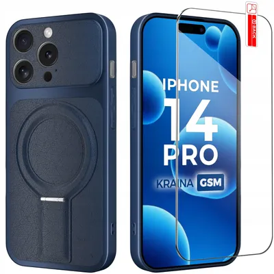 Produktbild von Hülle für das iPhone 14 Pro mit Magnetring für MagSafe + 9H-Glas