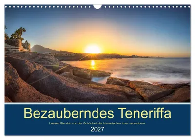 Produktbild von Bezauberndes Teneriffa (Wandkalender 2027 DIN A3 quer), CALVENDO Monatskalender