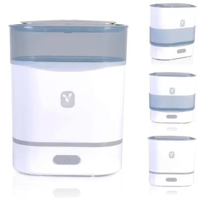 Produktbild von Cangaroo Sterilisator Flaschenwärmer Dampfgarer 3in1 Messbecher, Kontrollleuchte