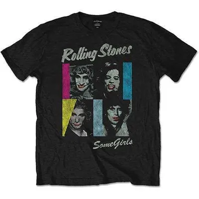 Produktbild von The Rolling Stones Some Girls Black L T-Shirt