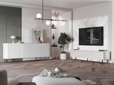 Zdjęcie produktu dla Meble do salonu AZELIO 1 biały