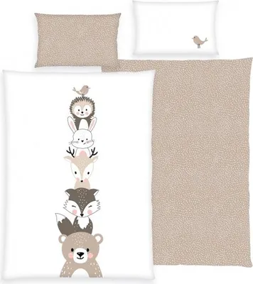 Produktbild von Herding "Woodland Crew" Spickzettel, 100/135+40/60