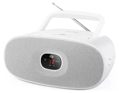 Immagine prodotto di Radio cd portatile bianca Muse MD202RDW