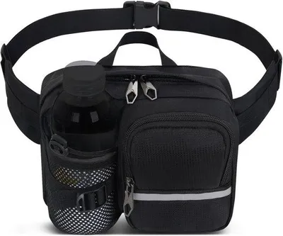 Produktbild von Wasserdichte Lauf-Tasche mit Trinkflaschenhalter, orange, multifunktions