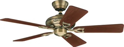 Image de Ventilateur de plafond avec chainette Seville II Laiton 112 cm