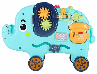 Produktbild von Interaktiver Blocksortierer montessori elefant 26 cm