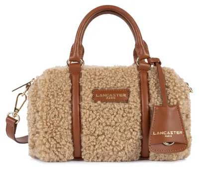 Image de Lancaster Sac polochon Zippé Moumoute 518-053 Cognac