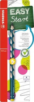 Produktbild von Ergonomischer Dreikant-Bleistift für Linkshänder - STABILO EASYgraph in petrol - Einzelstift - Härtegrad B
