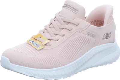 Zdjęcie produktu dla Skechers sneakersy damskie SKECHERS SLIP-INS BOBS SPORT Light-Pink-Pink-White, Kolor:czerwony, Rozmiar UE:38