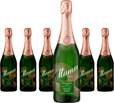Produktbild von 6 x Mumm Sekt Rosé Dry