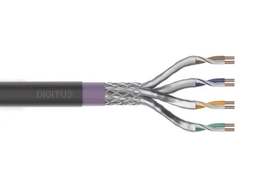 Zdjęcie produktu dla Digitus DK-1743-A-VH-05-OD, 50 m, Cat7a, S/FTP (S-STP), Czarny