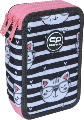 Produktbild von COOLPACK DREIFACH-FEDERMÄPPCHEN AUSSTATTUNG Katze