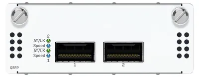 Imagen del producto de Módulo Flexi Port de 2 puertos de 40 GbE QSFP+ para los modelos XGS 5500/6500/7500/8500 de Sophos