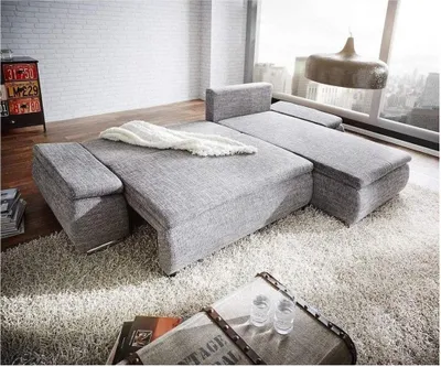 Zdjęcie produktu dla Sofa rozkładana narożna rozkładana sofa rozkładana sofa rozkładana funkcja kanapa tapicerka tekstylna sofy nowe