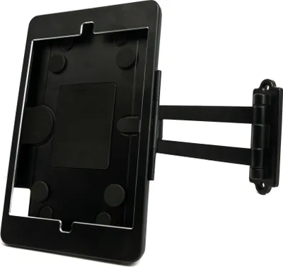 Produktbild von Wand Haltererung abschließbar flexibel 360° für iPad Mini 1 2 3 4 5 in Schwarz