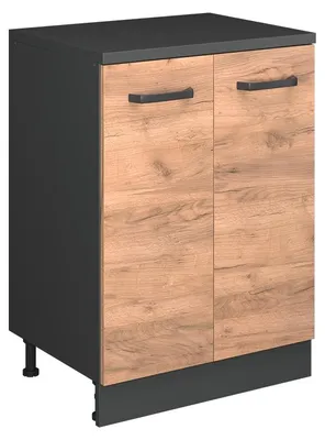 Obrázek produktu pro Skříň do podkroví Vicco Rion Zlatý mocný dub 60 x 81.6 cm bez šikminy se 2 dveřmi, Model 60801