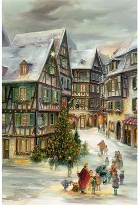 Imagen del producto de Calendario de adviento de Colmar: un motivo navideño de la ciudad, procedente de Francia