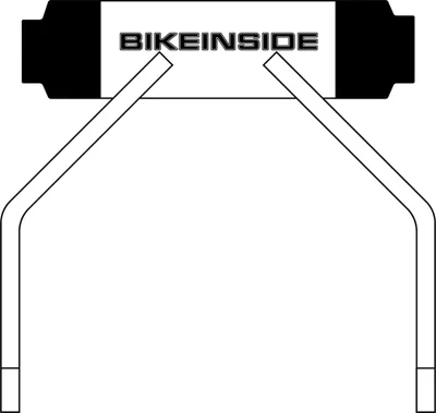 Produktbild von BikeInside Steckachse Extender 12/100 mm, Weiß