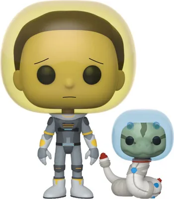 Zdjęcie produktu dla Funko Pop! Rick & Morty - Morty w Kostiumie Kosmicznym z Wężem Figurka Winylowa