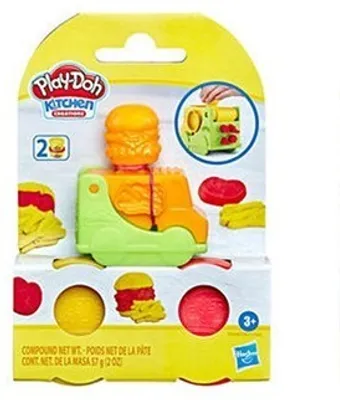 Produktbild von Play-Doh F53485L00, Knetmasse, Mehrfarbig, Kind, Kunststoff-Topf, 2 Farben, 01/01/2022