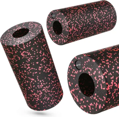 Image de Gymtek® Rouleau de fascia en mousse - EPP Rouleau de fitness, rouleau de massage pour le massage du dos de tout le corps - Yoga, Pilates, Workout Roller - 30x15cm