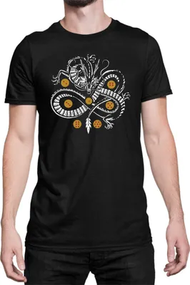 Produktbild von Herren T-Shirt Dragon Anime Manga Ball Z Shenron 02, Man 3XL / Schwarz
