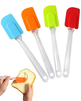 Produktbild von Set mit 4 Silikonspateln zum Kochen und Backen