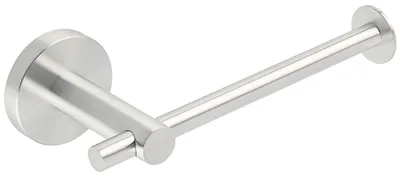 Image de Porte-papier hygiénique, 17 cm, en acier inoxydable 304, à fixation invisible, pour la cuisine et la salle de bains, finition brossée