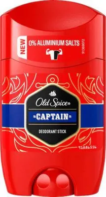 Produktbild von 6x Old Spice CAPTAIN Deodorant stick 0% Aluminiumsalze (6x 50ml)