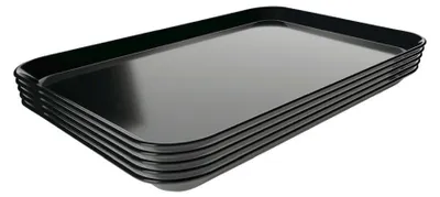 Obrázek produktu pro Sada 5 podnosů, 190 x 300 mm, černá